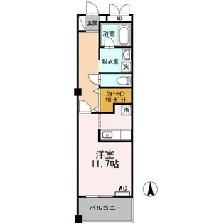 クレストE【2階】の間取り