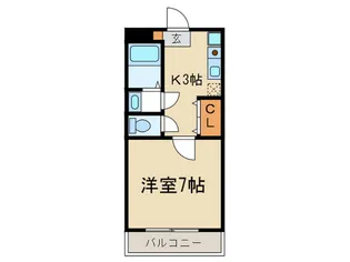 アステオンステージ【2階】の間取り