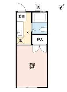 ハイツコシムラ【1階】の間取り