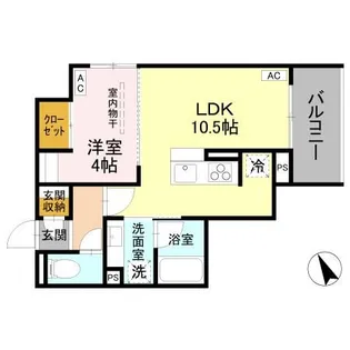 Asset-Court調布柴崎【3階】の間取り