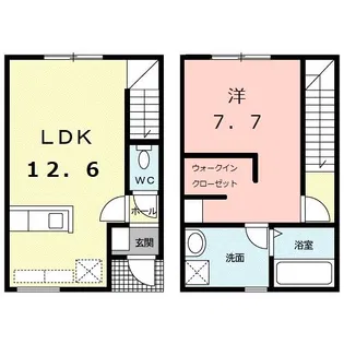花りんとうII Aの間取り