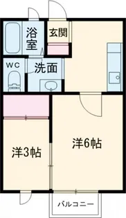 アグリフォーリオ山谷 A棟【1階】の間取り