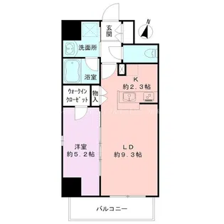 S-FORT新潟駅前【11階】の間取り