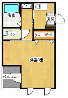 ヴィラ・フェアリー【2階】の間取り