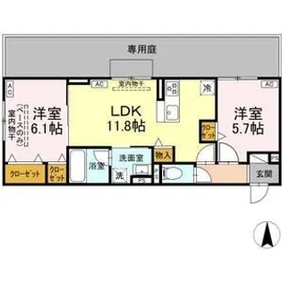 Premurosa【1階】の間取り