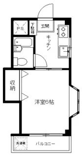 メゾンチクマI【3階】の間取り