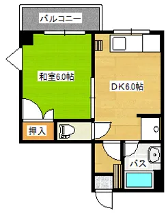 A&Tビル【6階】の間取り