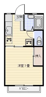 ドリームハイツ21【2階】の間取り