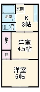 ヤマキ【1階】の間取り