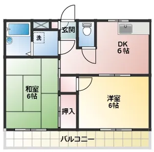 穂高ハイム【2階】の間取り