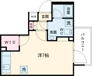 東京都葛飾区四つ木4【マンション】の間取り
