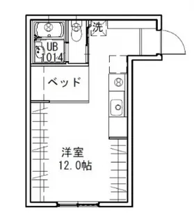 ハイドランジア草津【2階】の間取り