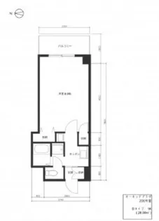 オーキッドプラザ【2階】の間取り