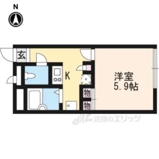 レオパレスヴィラージュシバ【2階】の間取り