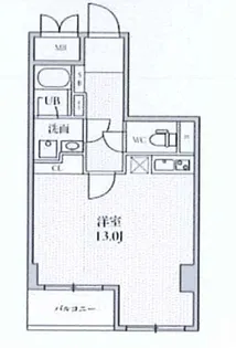 THE PALMS三鷹I【3階】の間取り
