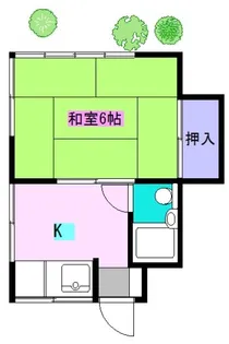 町田荘【1階】の間取り