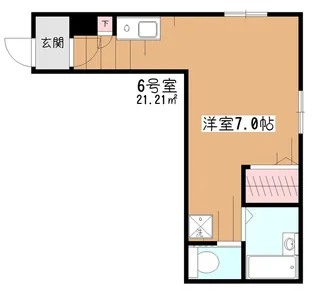 メゾンドプレステージ【1階】の間取り