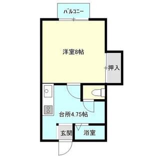 ティシュラー【1階】の間取り