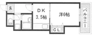 ハイツA&M【3階】の間取り