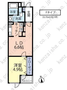 EVパレス【3階】の間取り