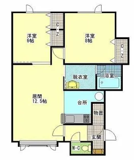 プリウスII【1階】の間取り