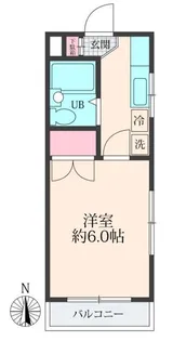 シモンズ栗木台【1階】の間取り