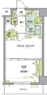 東京都墨田区太平1【マンション】の間取り