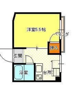赤木ビル【3階】の間取り