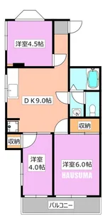 東京都足立区新田3【マンション】の間取り
