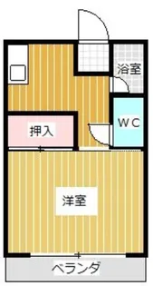 レジデンス中村A棟【2階】の間取り