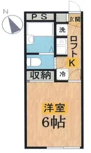 ヴィクトリアコーポM【2階】の間取り