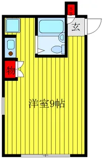 ハイム石原【1階】の間取り
