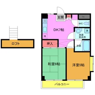 マンションサトウ【5階】の間取り