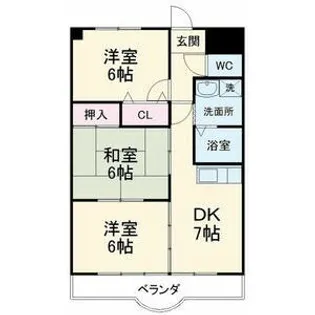 アクシス12【3階】の間取り