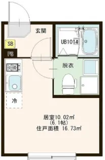 ハーモニーテラス北小岩XV【1階】の間取り