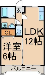 ファミール パレス【2階】の間取り