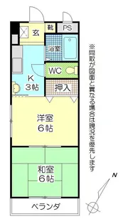 後藤ビル【4階】の間取り