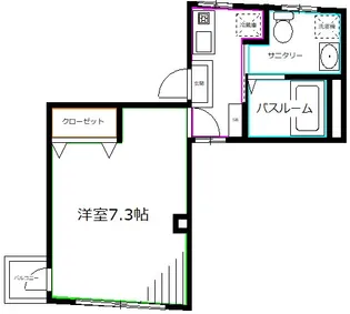 M’s CORT ASAGAYA【4階】の間取り