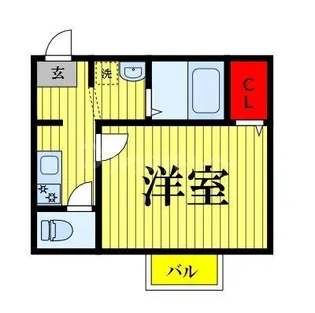 埼玉県さいたま市西区大字指扇【アパート】の間取り