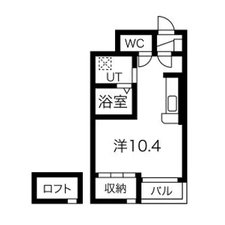 Xinan Handen(シーナン ハンデン)【1階】の間取り