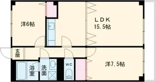 アパートメントカヤ田園調布【3階】の間取り