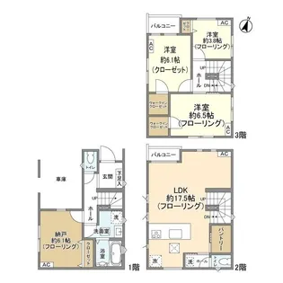 埼玉県さいたま市桜区西堀4【一戸建】の間取り