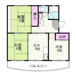 ヴィラ・オレンジ【2階】の間取り