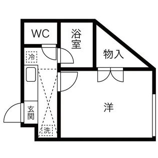ソレイユ増田【2階】の間取り