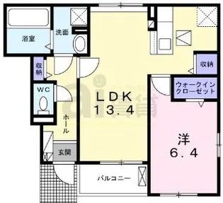 東京都練馬区高野台3【アパート】の間取り