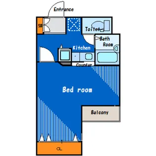 ロイヤルガーデン品川【5階】の間取り
