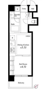 東京都豊島区巣鴨4【マンション】の間取り