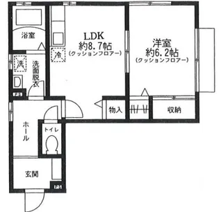 ソレイユ【1階】の間取り
