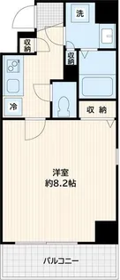 東京都江東区常盤1【マンション】の間取り