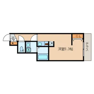 1Rの間取り画像